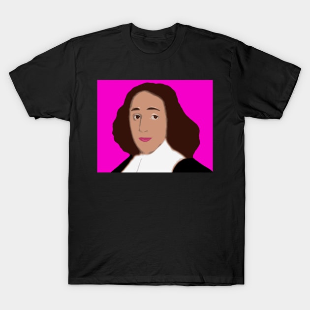 Baruch Spinoza T-Shirt by oryan80